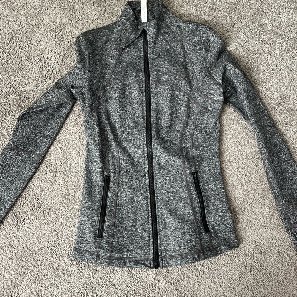 lululemon athletica Heathered Gray Utility Jacket
